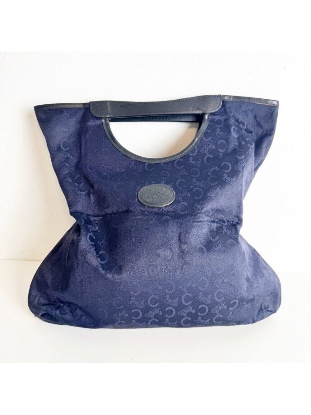 Céline Noevir C Macadam Canvas tote bag
